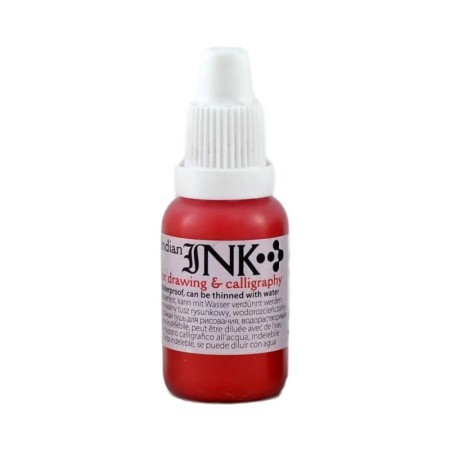 Tusz rysunkowy RENESANS Indian Ink 20 ml - karmin