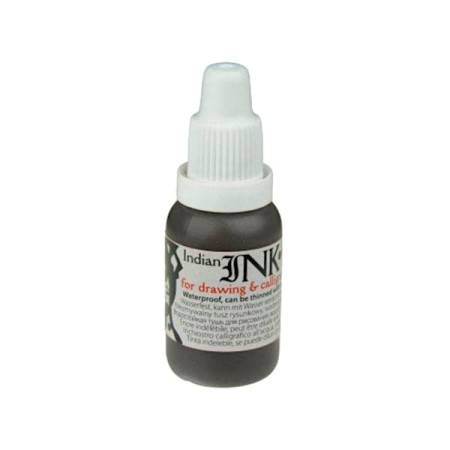 Tusz rysunkowy RENESANS Indian Ink 20 ml - sepia