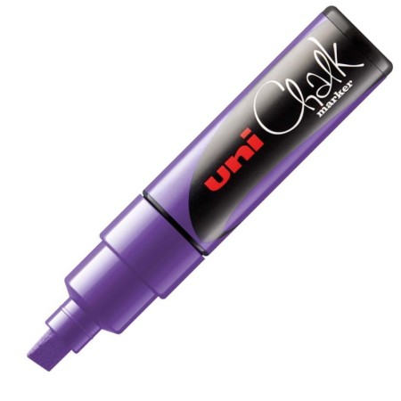 Marker kredowy UNI Chalk PWE-8K (fioletowy)