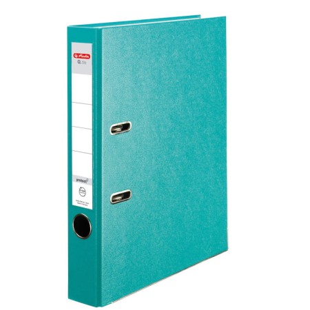Segregator HERLITZ Q.File A4/50 (turkusowy)