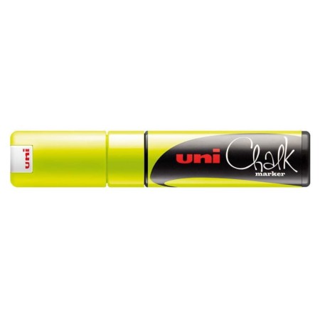 Marker kredowy UNI Chalk PWE-8K (żółty)