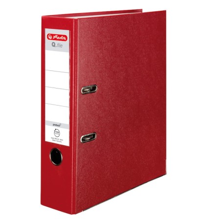 Segregator HERLITZ Q.File A4/80 (czerwony)
