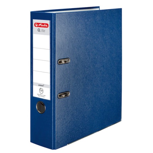 Przejdź do produktu Segregator HERLITZ Q.File A4/80 (niebieski)