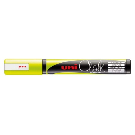 Marker kredowy UNI Chalk PWE-5M (żółty)