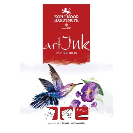 Blok do tuszu KOH-I-NOOR artInk A6 350 g/m²