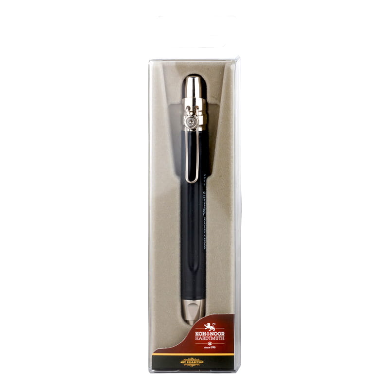 Ołówek mechaniczny z klipem KOH-I-NOOR 5311 5,6 mm - CZARNY