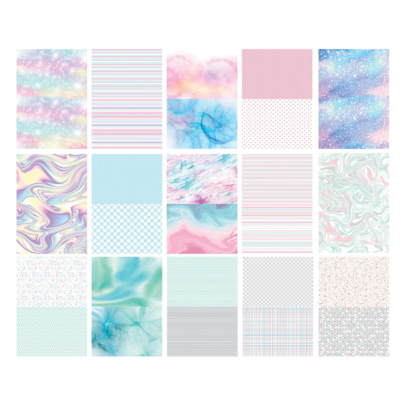 Blok z motywami A4 HAPPY COLOR Pastel - 80 g/m² - 15 ark.
