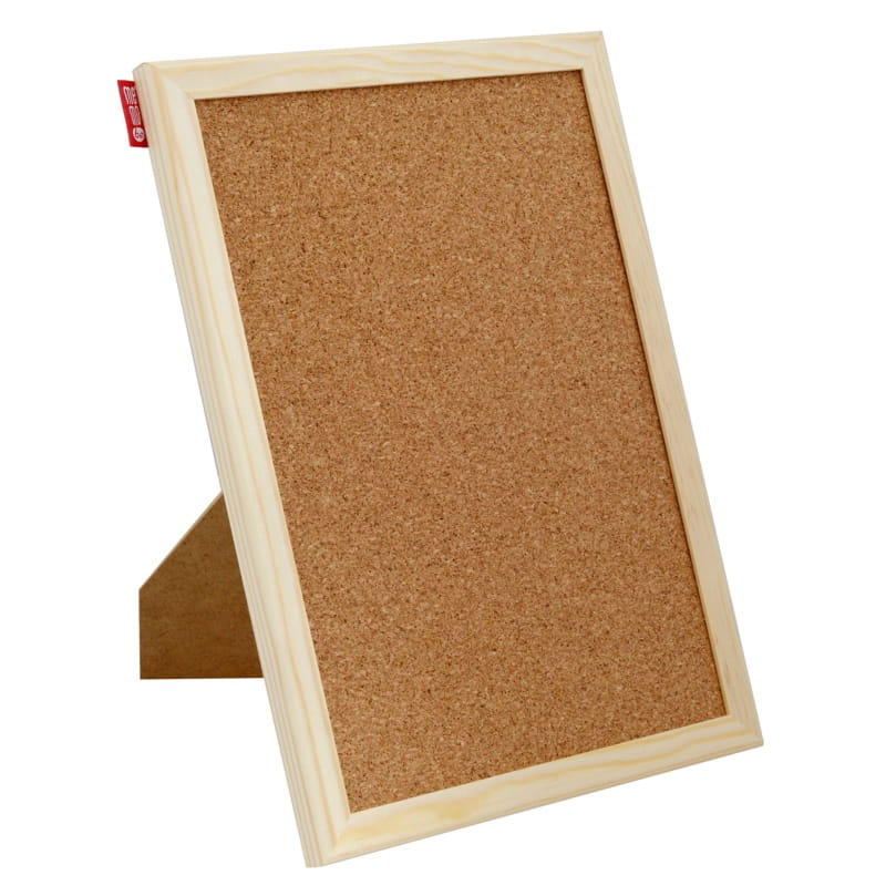 VIZ-PRO Kork-Pinnwand Set – 3 Stück, 121 X 61 Cm, Silberner Alurahmen, Mit Befestigung