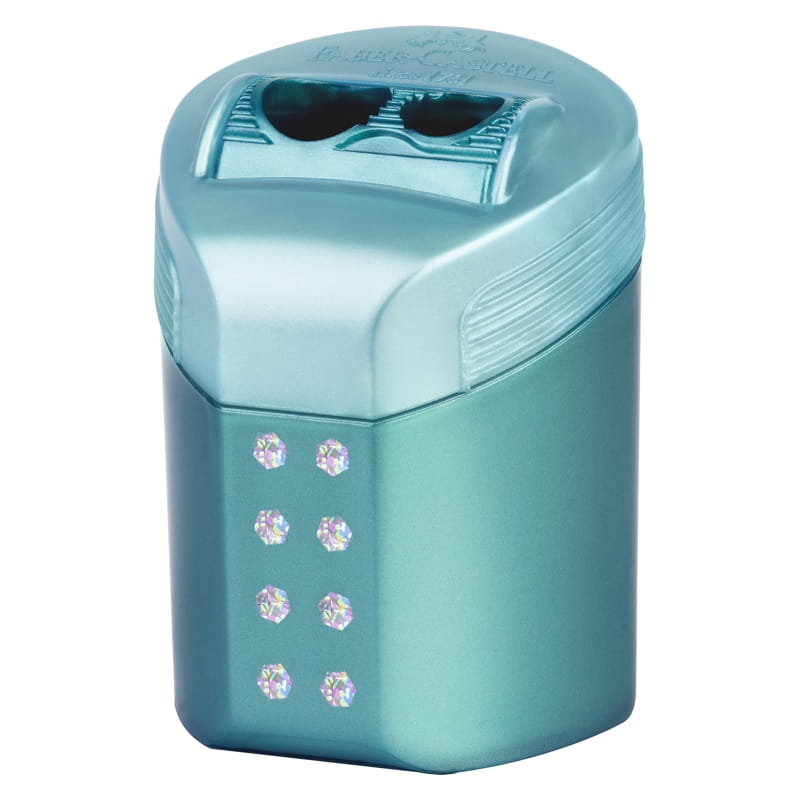 Temperówka podwójna FABER-CASTELL RollOn Sparkle