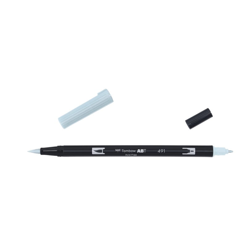 Pisak TOMBOW Dual Brush-Pen ABT 491 - glacier blue