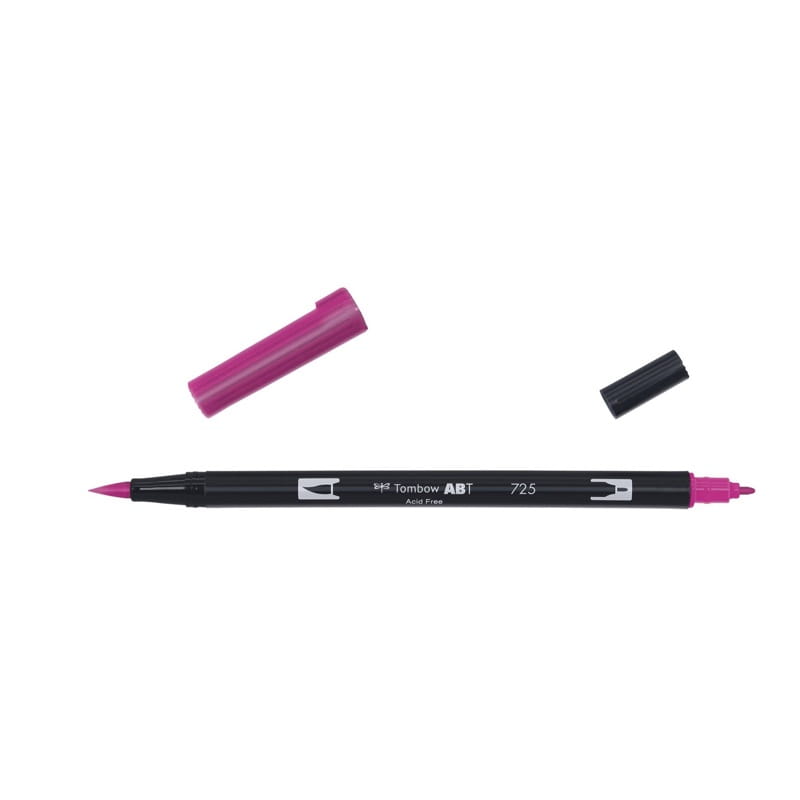 Pisak TOMBOW Dual Brush-Pen ABT 725 - rhodamine red
