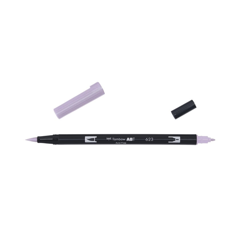 Pisak TOMBOW Dual Brush-Pen ABT 623 - purple sage