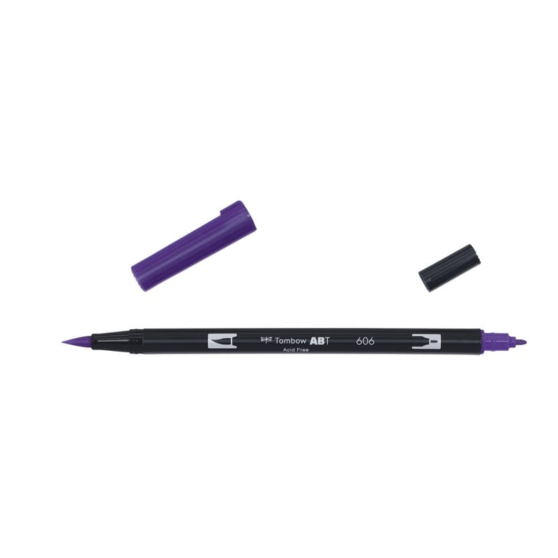 Pisak TOMBOW Dual Brush-Pen ABT 606 - violet