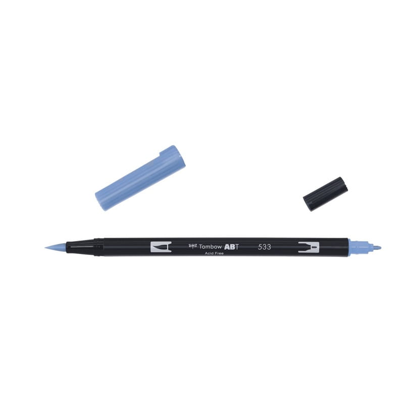 Pisak TOMBOW Dual Brush-Pen ABT 533 - peacock blue