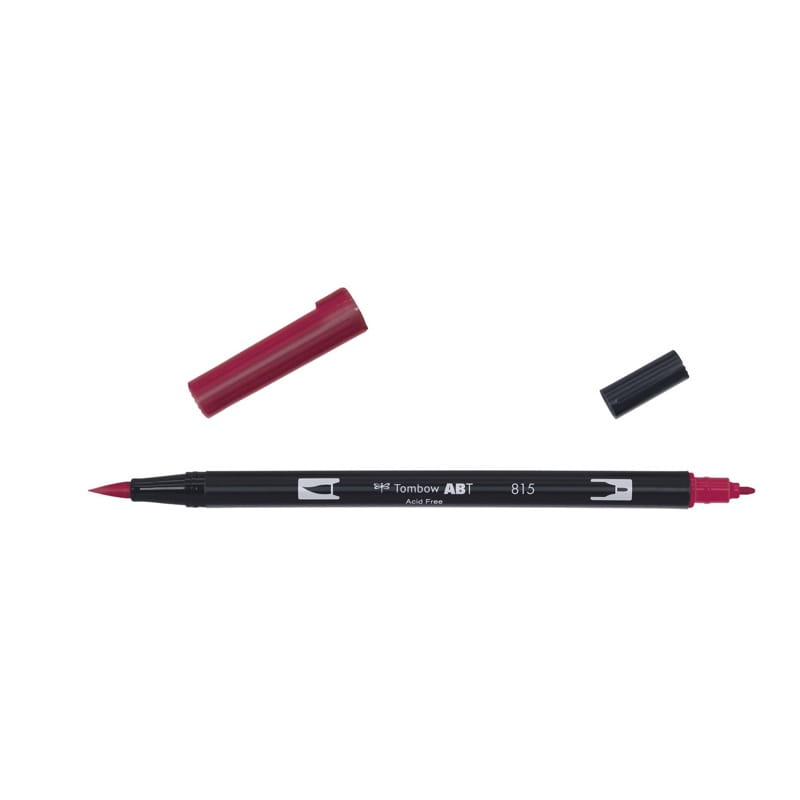 Pisak TOMBOW Dual Brush-Pen ABT 815 - cherry