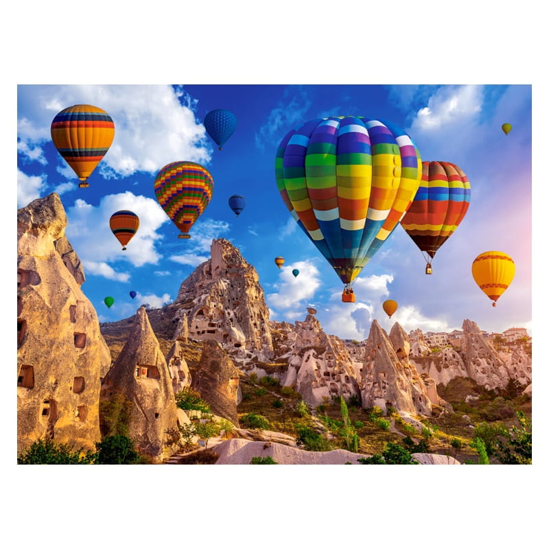 Puzzle CASTORLAND 2000 - (Colorful Balloons, Cappadocia)