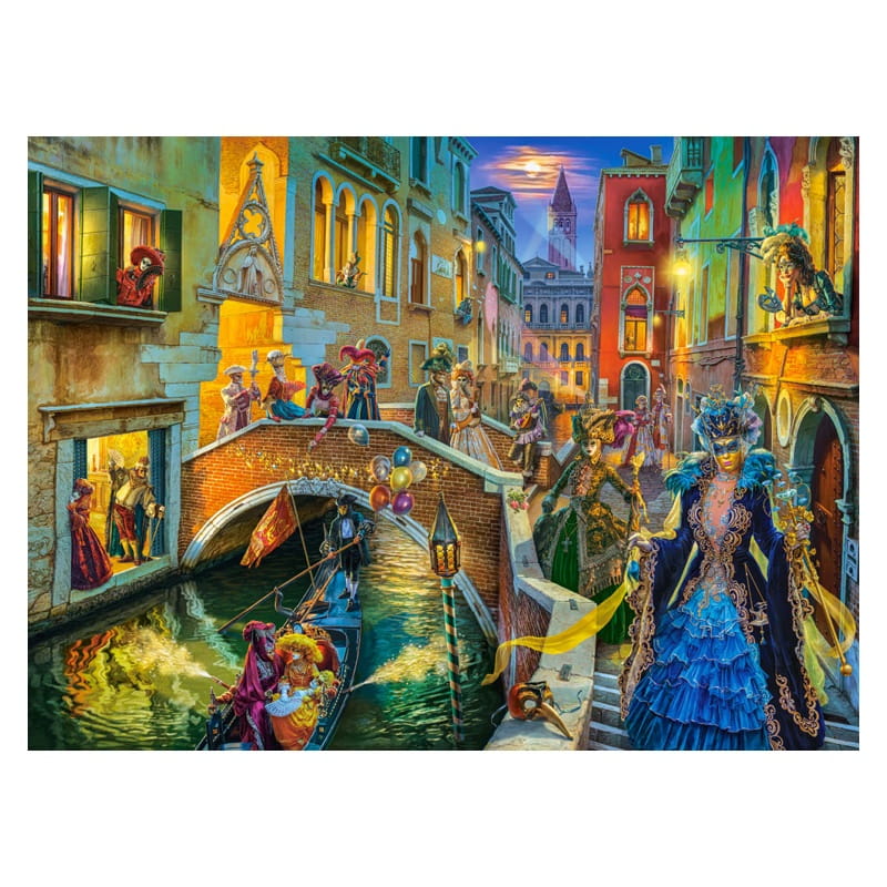Puzzle CASTORLAND 3000 - (Venice Carnival)