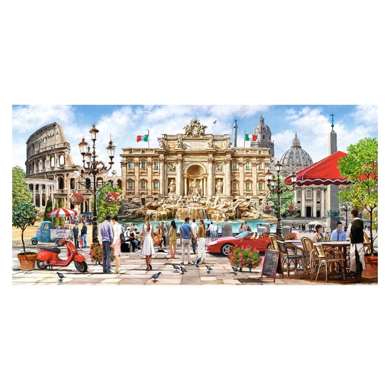Puzzle CASTORLAND 4000 - (Splendor of Rome)