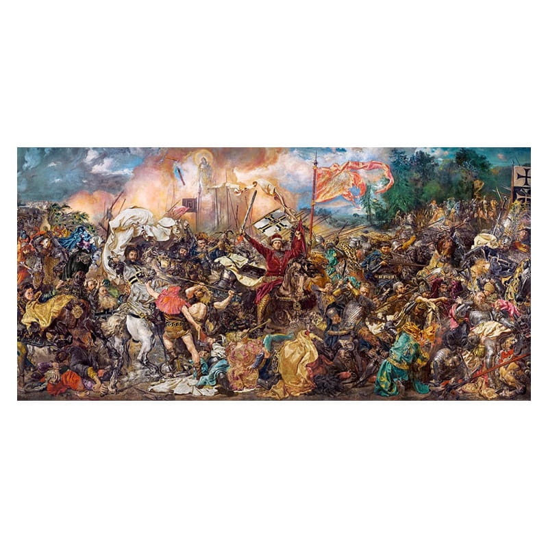 Puzzle CASTORLAND 4000 - (The Battle of Grunwald, Jan Matejko)
