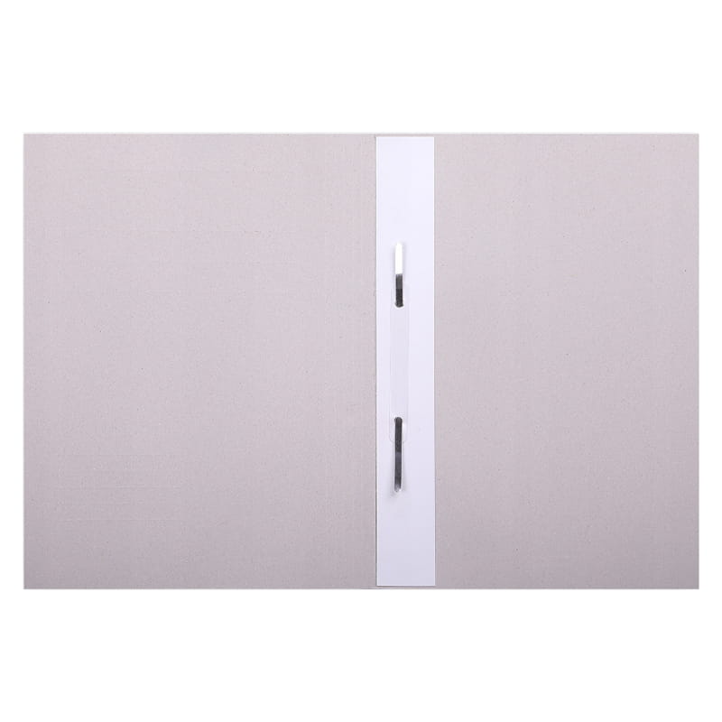 Skoroszyt kartonowy bez fałdy A4 BIGO - BIAŁY