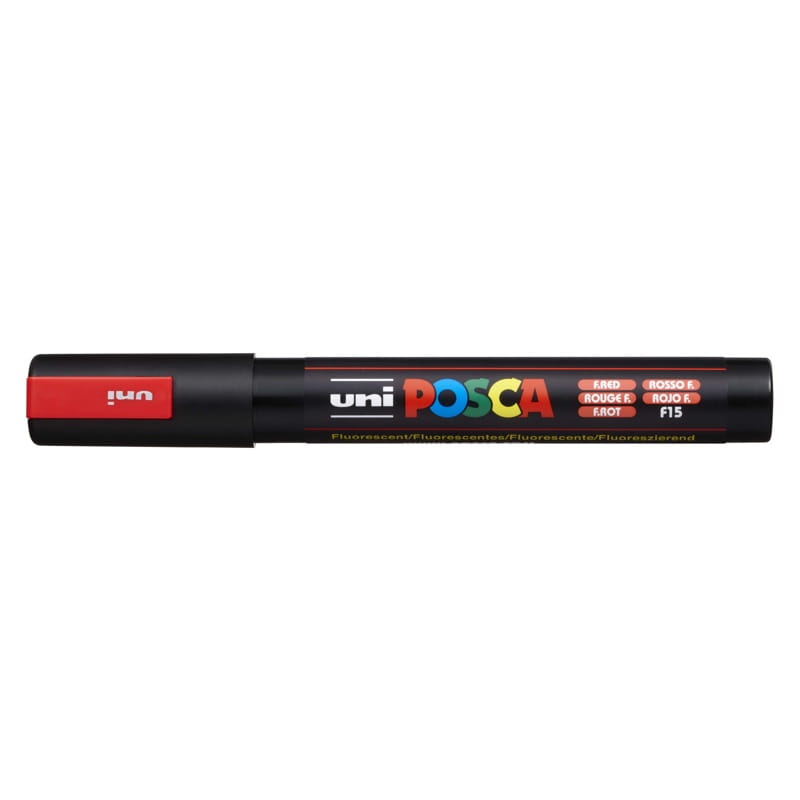 Marker UNI Posca PC-5M (F15 - czerwony)