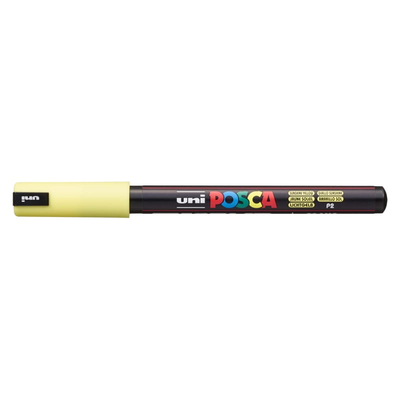 Marker UNI Posca PC-1MR (P02 - pastelowy żółty)