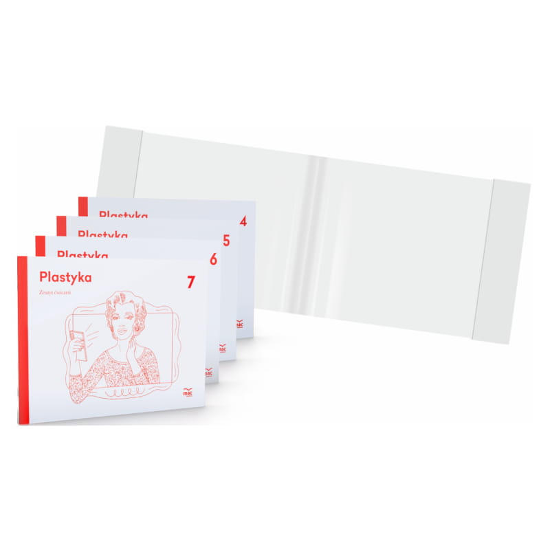 Okładka pozioma P2 BIURFOL - bezbarwna - 208 × 554 mm