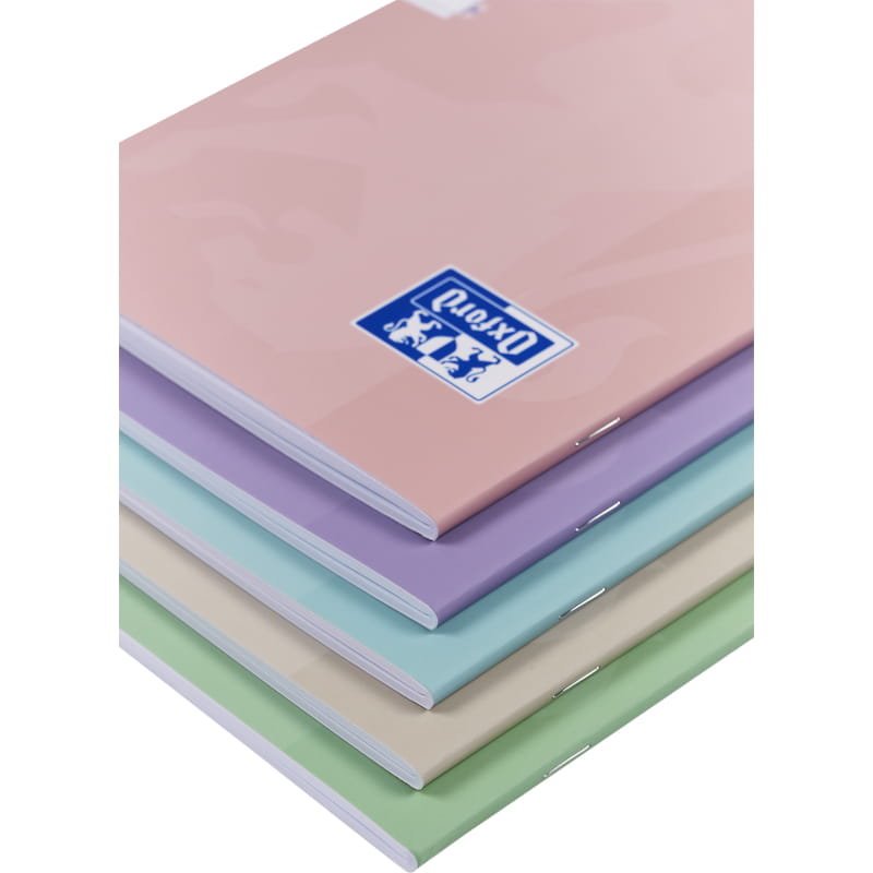 Zeszyt w kratkę A5 OXFORD Touch - 90 g/m² - 32 kartki - pastelowy