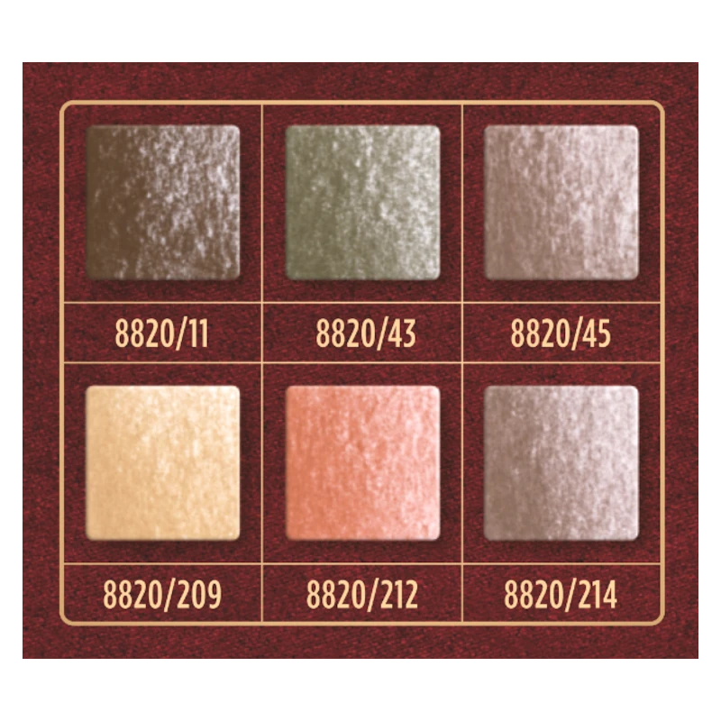 Pastele suche w drewnie KOH-I-NOOR GIOCONDA - brązy - 6 kolorów