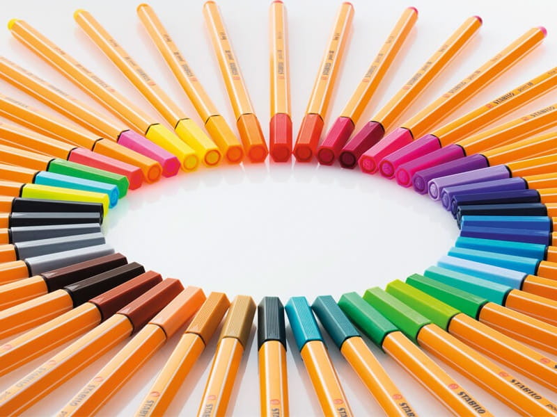 Cienkopis STABILO Point 88/94 - szary zimny jasny