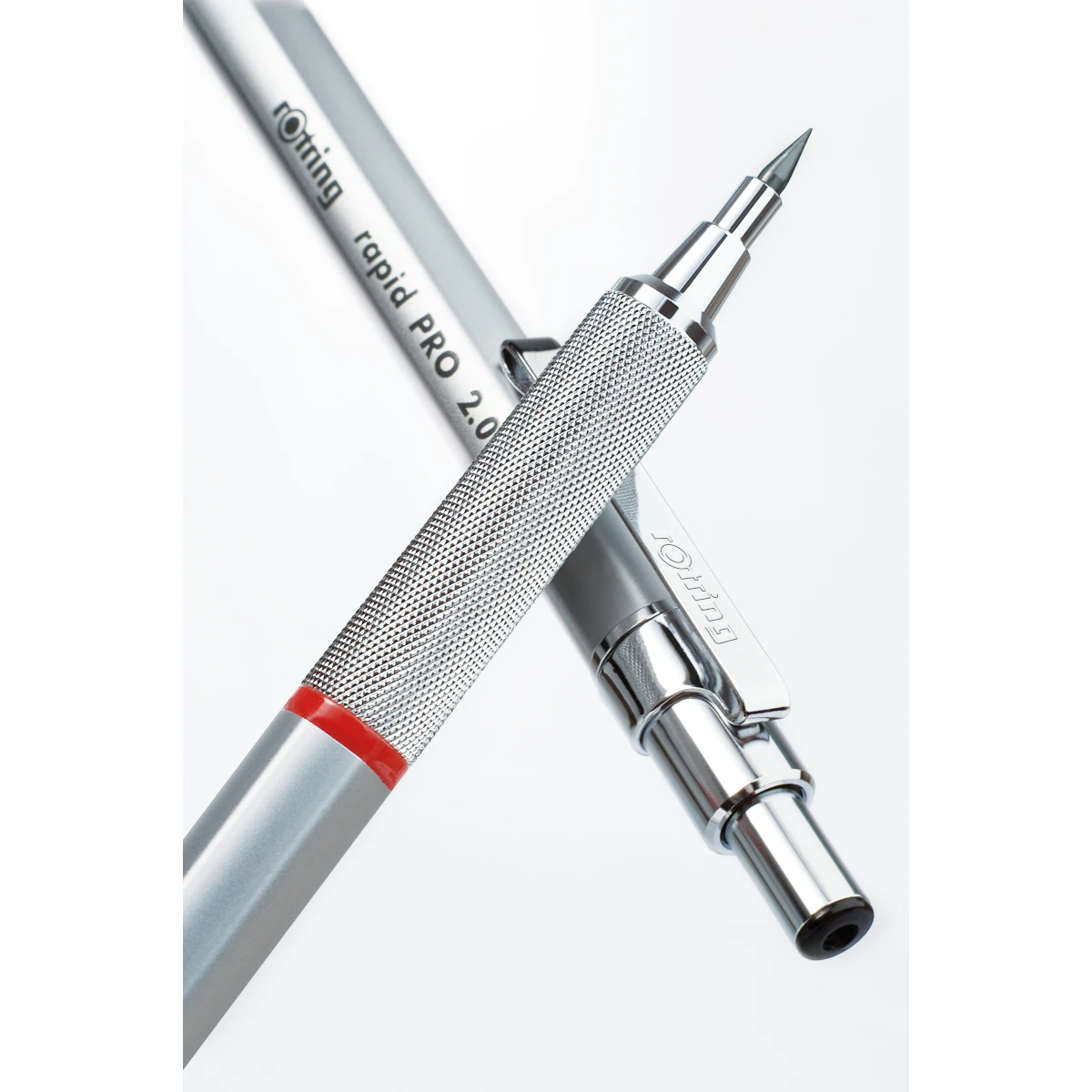 Ołówek automatyczny ROTRING Rapid Pro 2,0 mm 1904259 - srebrny