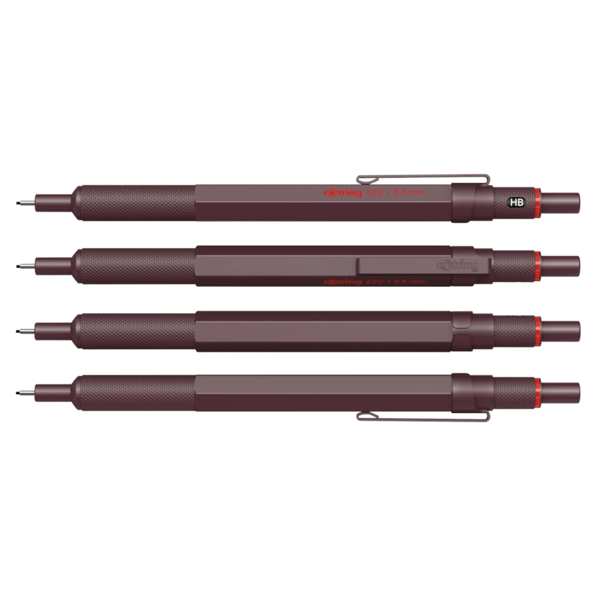 Ołówek automatyczny ROTRING 600 2204410 - 0,5 mm - Chocolate Truffle (czekoladowy)