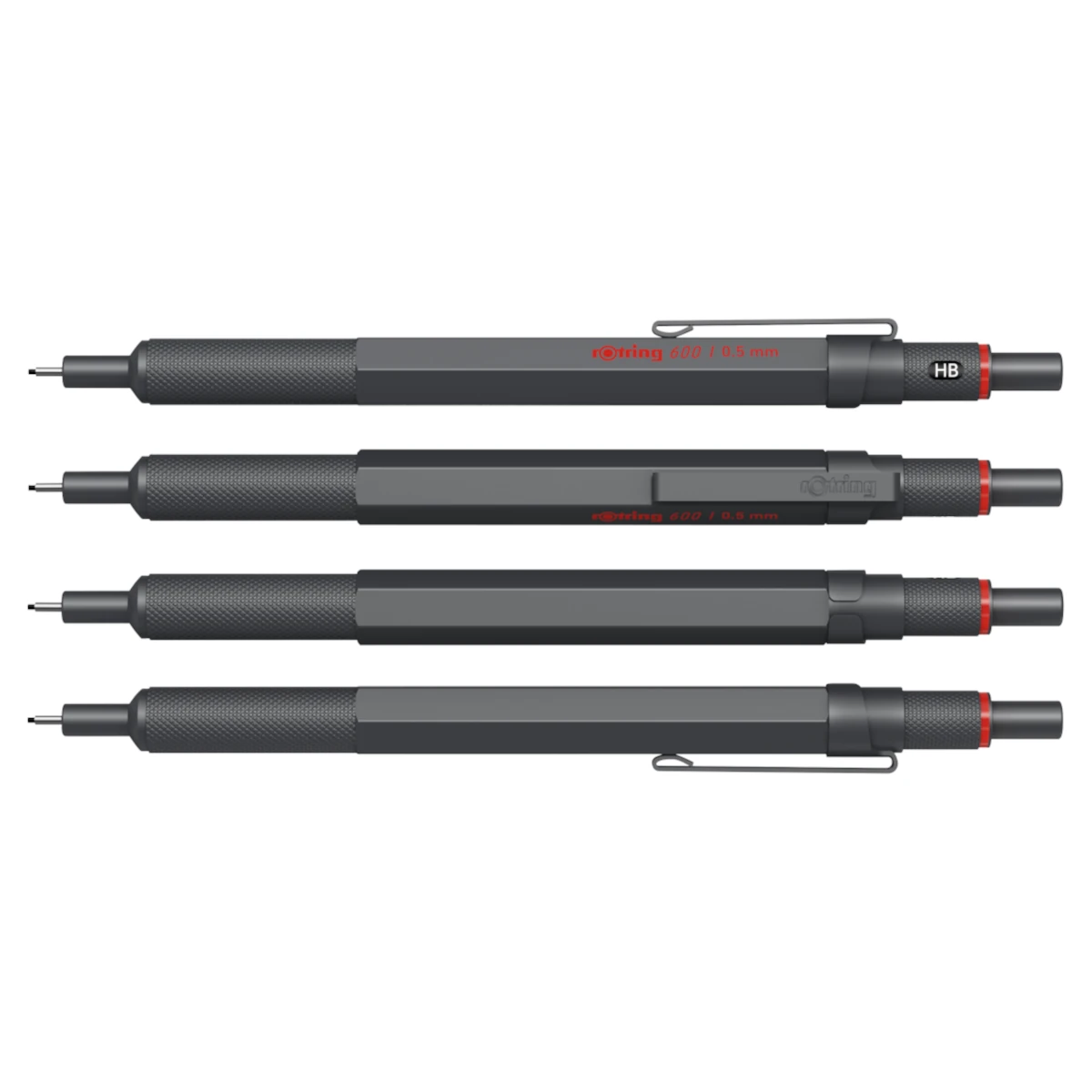 Ołówek automatyczny ROTRING 600 2204409 - 0,5 mm - Dark Stone (grafitowy)