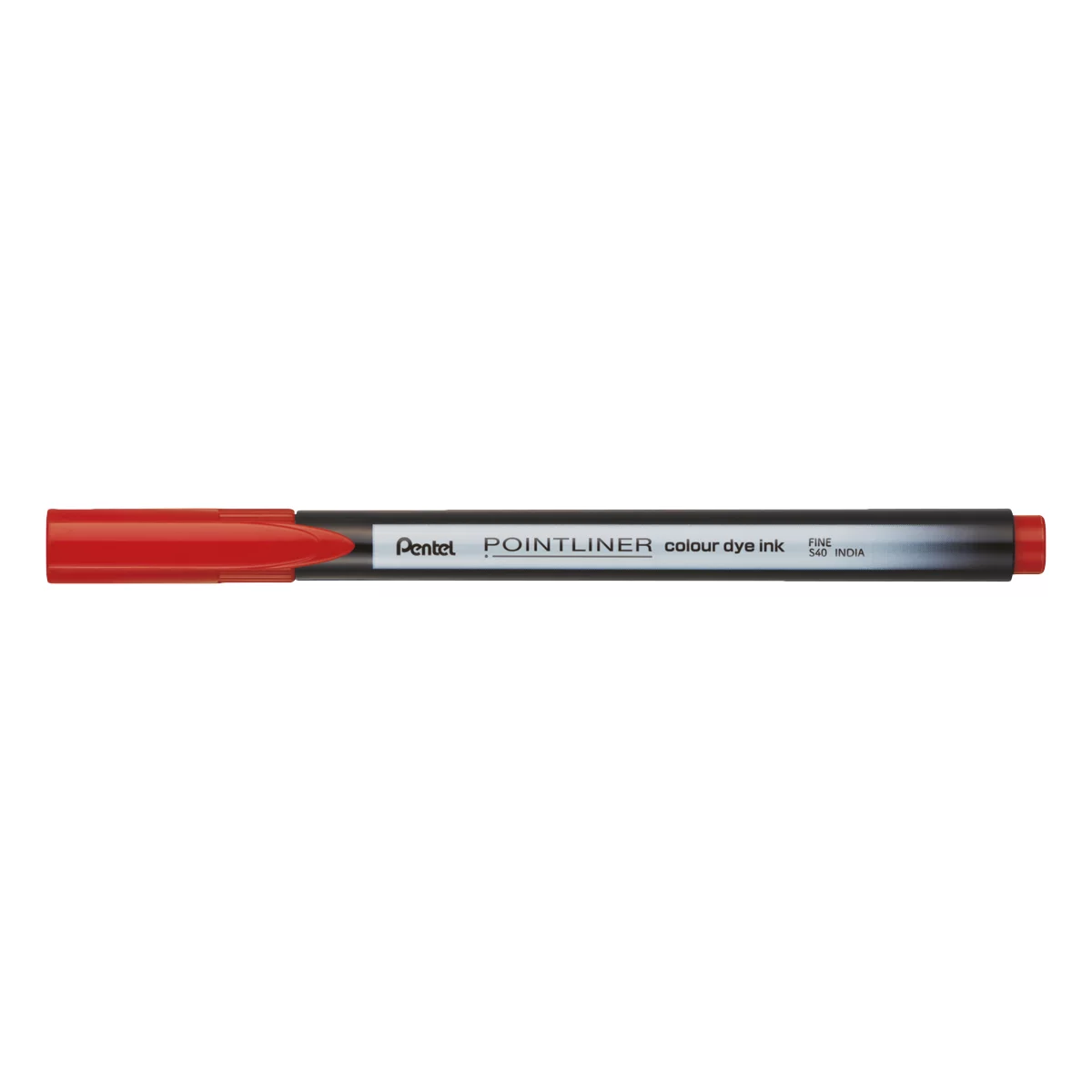 Cienkopis PENTEL POINTLINER COLOUR 0,4 mm - czerwony