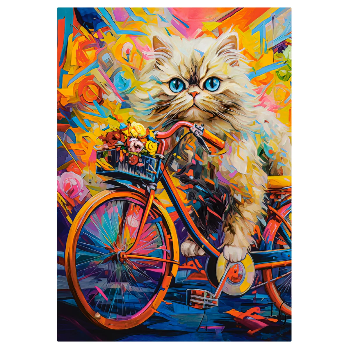 Puzzle CASTORLAND 500 - Kitten's Floral Ride