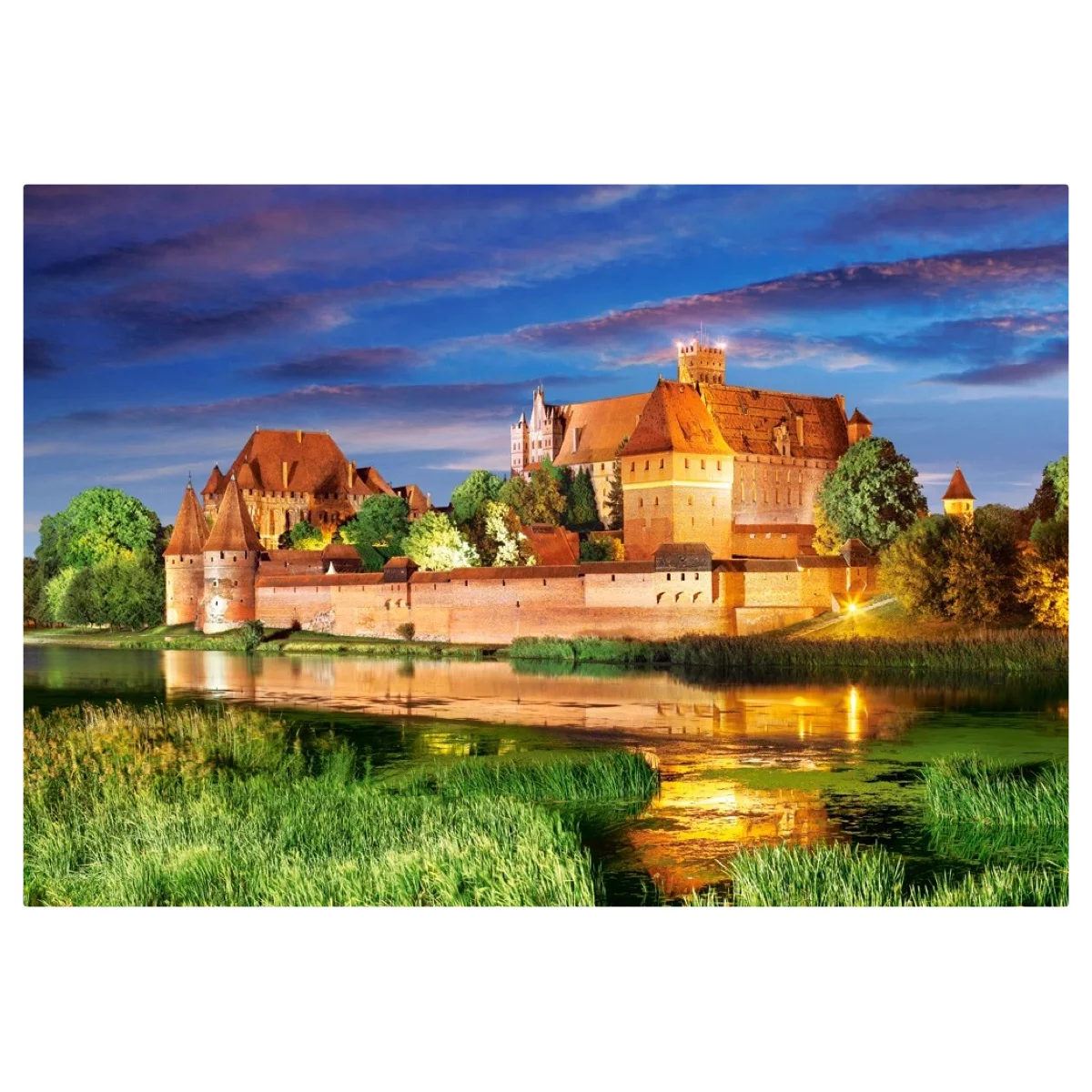 Puzzle CASTORLAND 1000 - Malbork Castle, Poland