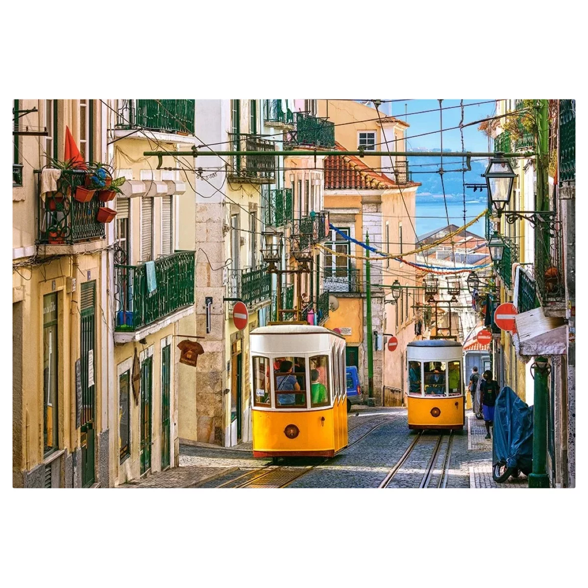 Puzzle CASTORLAND 1000 - Lisbon Trams, Portugal