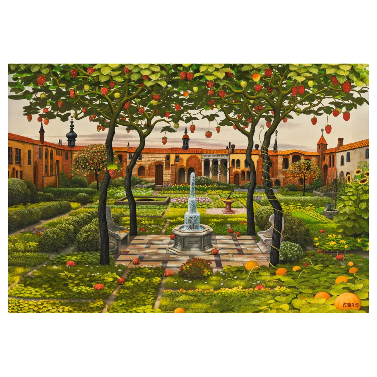 Puzzle CASTORLAND 1500 - Patio - Art Collection