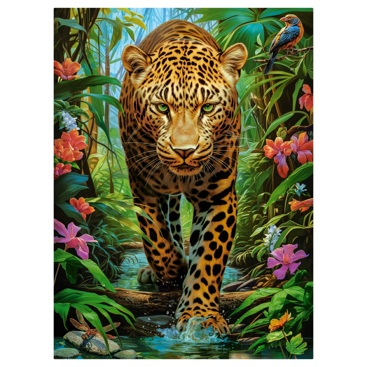 Puzzle CASTORLAND 2000 - Leopard in the Wild