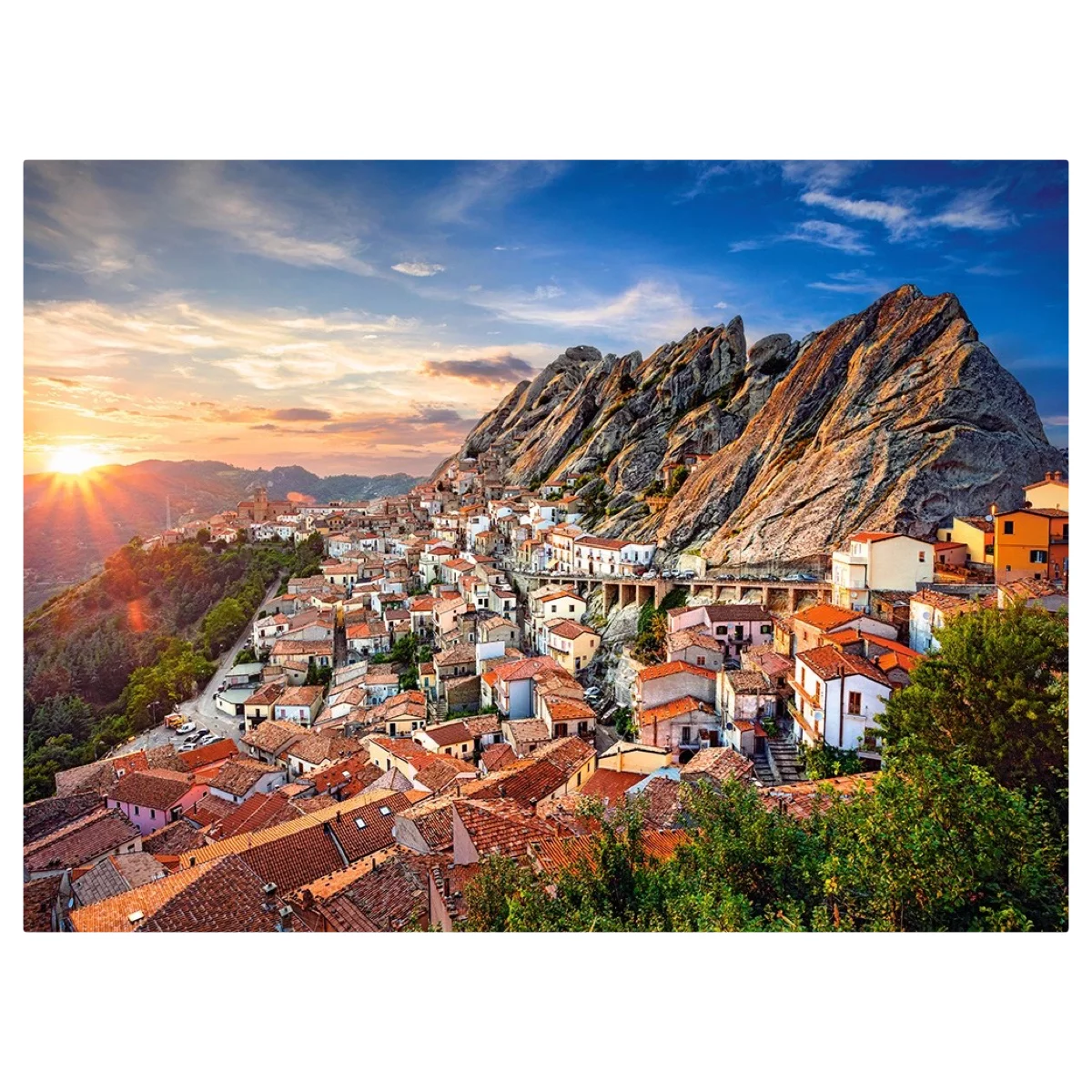 Puzzle CASTORLAND 3000 - Pietrapertosa, Italy