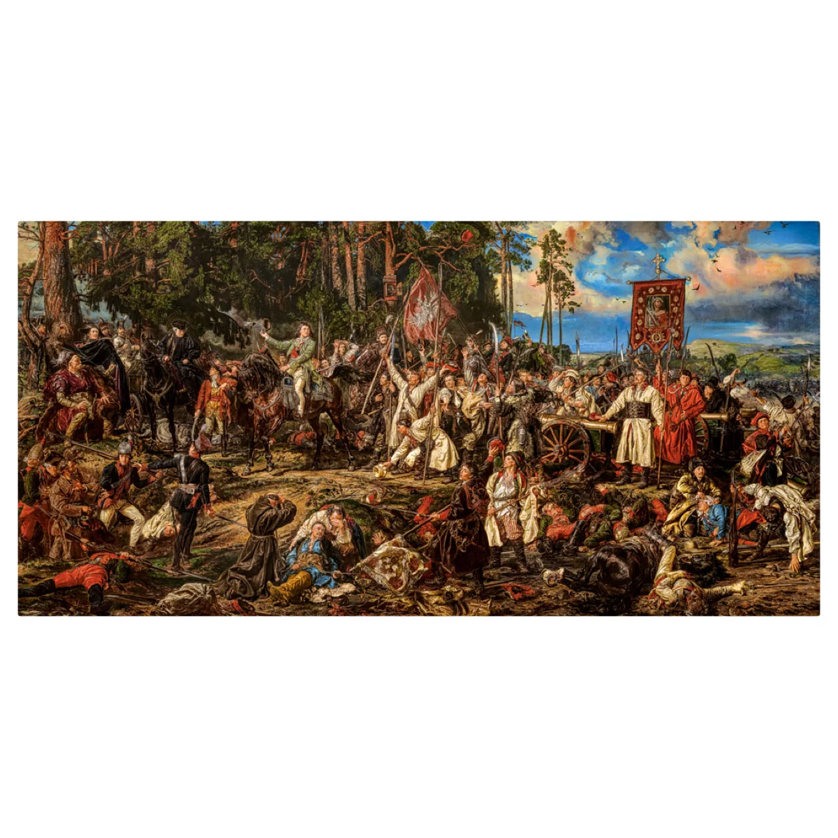 Puzzle CASTORLAND 4000 - Kościuszko at Racławice, Jan Matejko - Art Collection