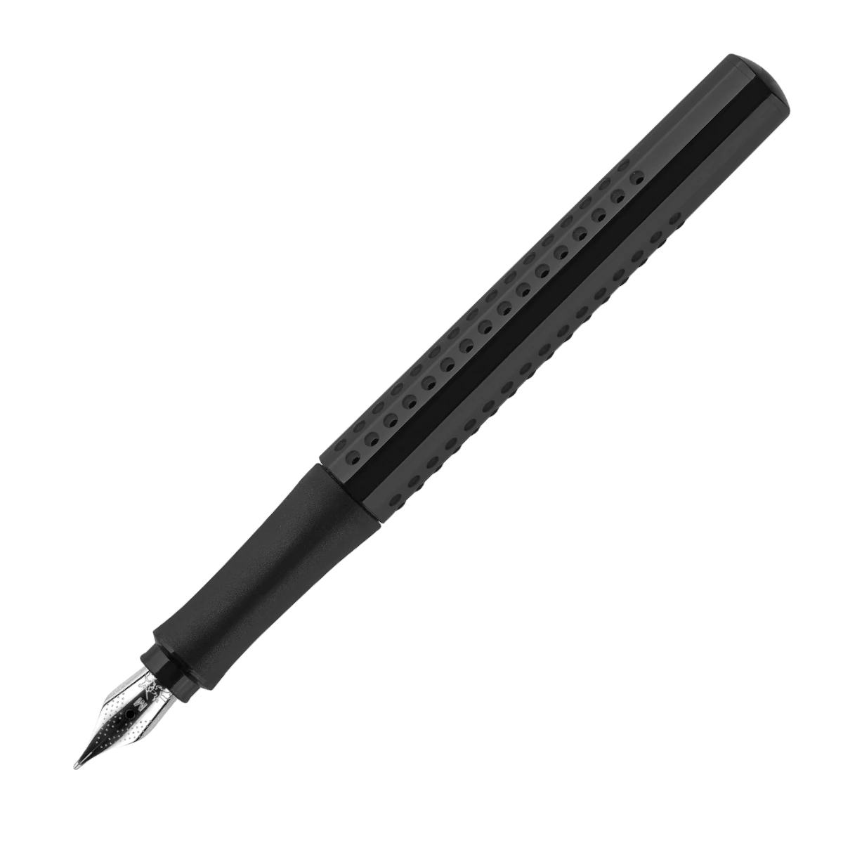 Pióro wieczne FABER-CASTELL Grip 2010 - stalówka M - czarny - 140816