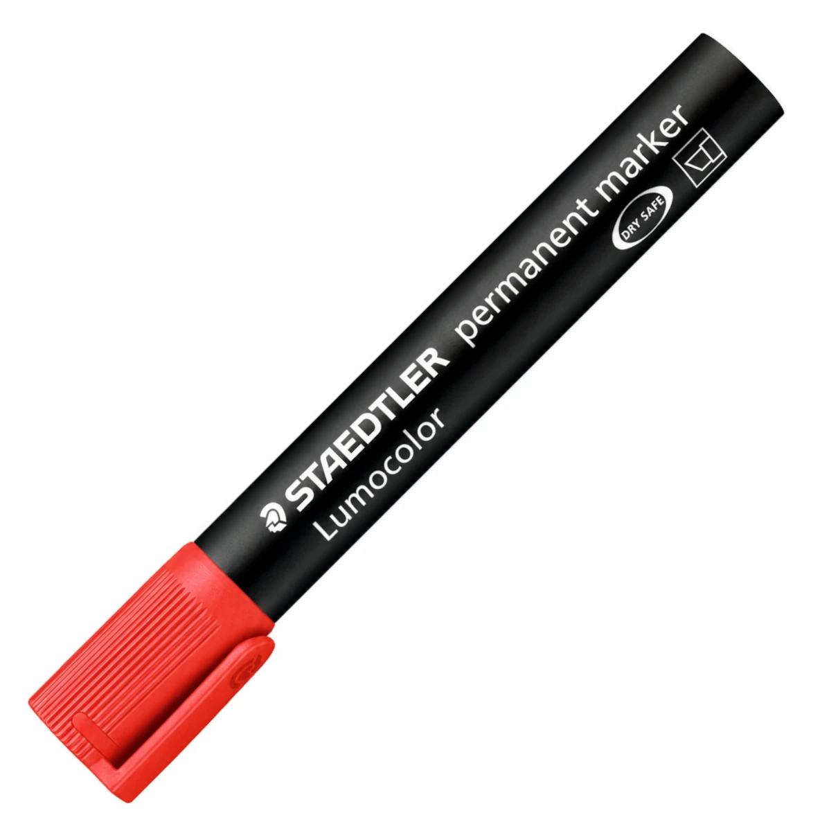 marker staedtler lumocolor 350 czerwony zamkniety skuwka