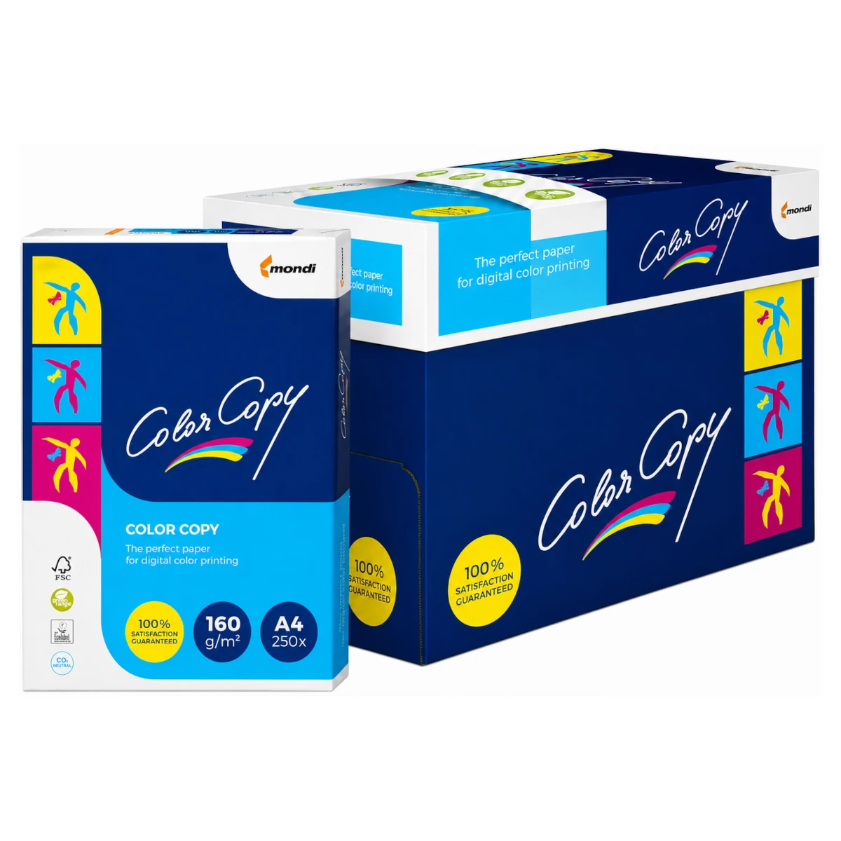 papier color copy a4 160g mondi opakowanie karton