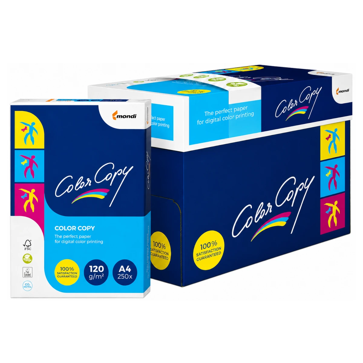 papier color copy a4 120g mondi opakowanie karton