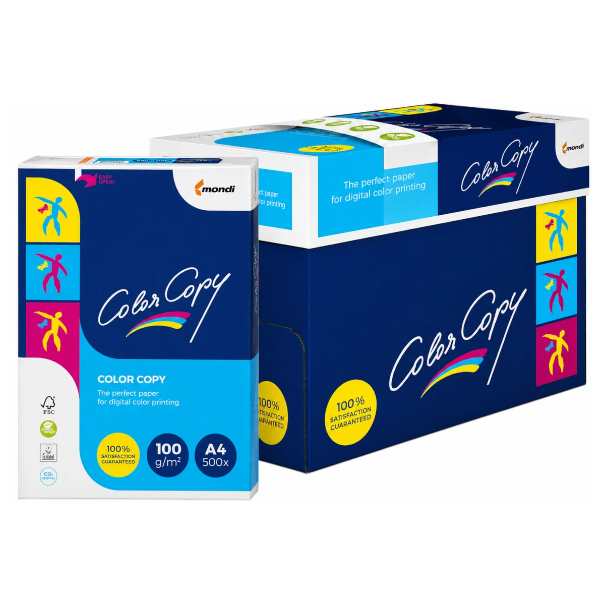 papier color copy a4 100g mondi opakowanie karton
