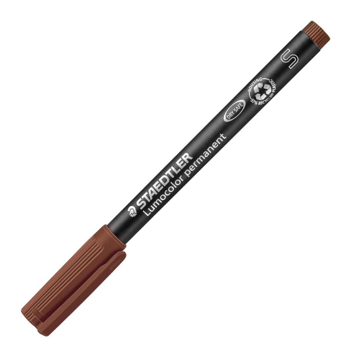 foliopis permanentny staedtler lumocolor s 04mm brazowy zamkniety