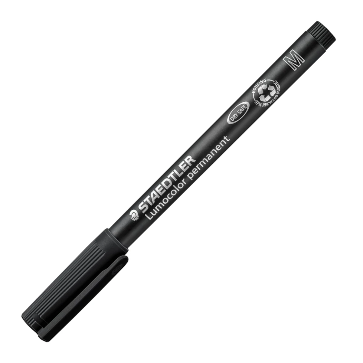 foliopis permanentny staedtler lumocolor m 1mm czarny zamkniety