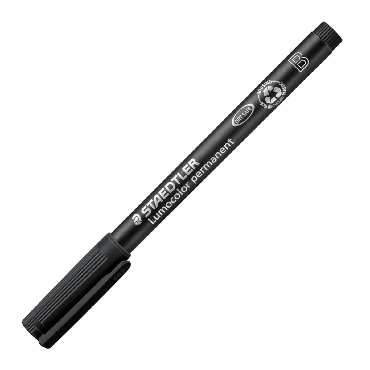 foliopis permanentny staedtler lumocolor b 10-25mm czarny zamkniety