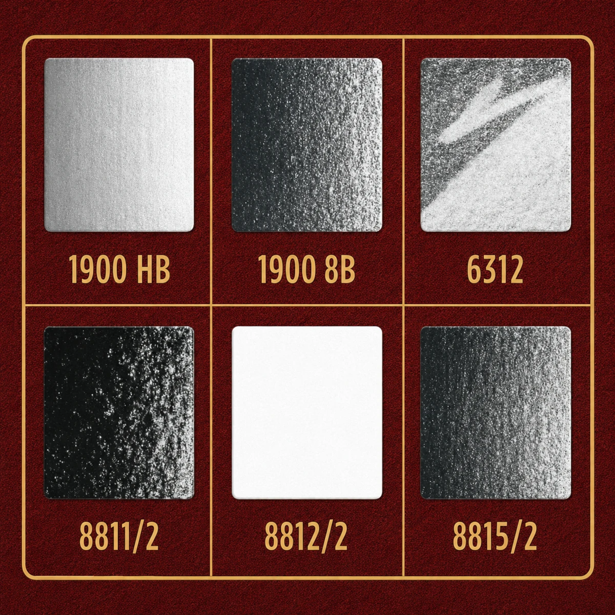 zestaw do rysunku monochromatycznego koh i noor 6 sztuk kolory